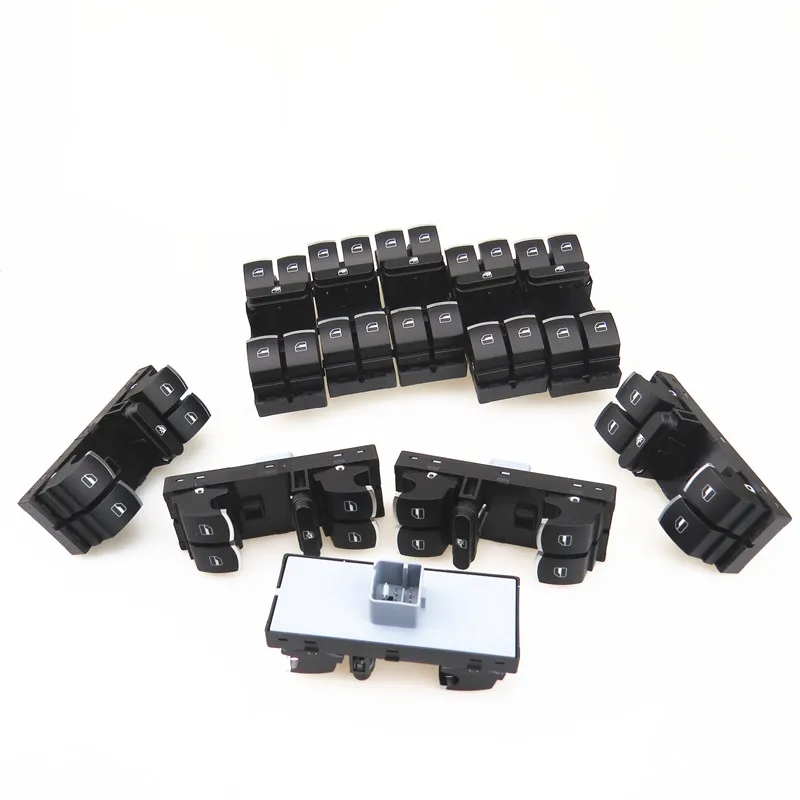 

AZQFZ Master Electric Window Glass Switch Control Button For VW Jetta MK5 Golf MK6 5 Tiguan Passat B6 GTI MK6 Rabbit 5ND959857