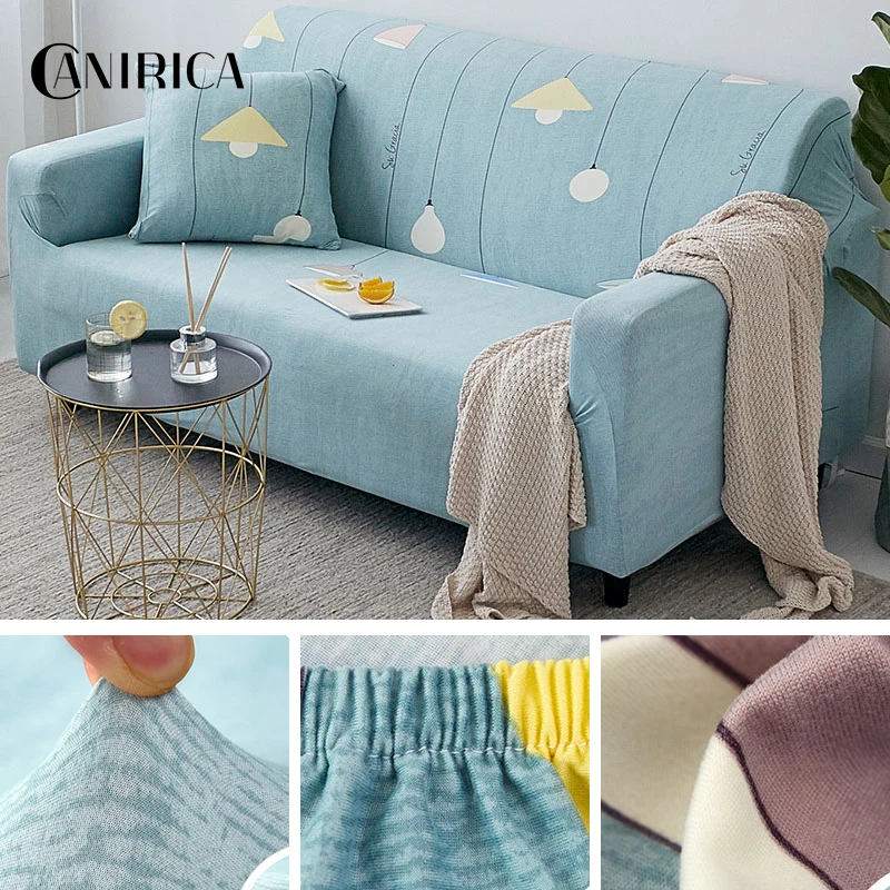 Sofa Cover for Living Room Sofa Cover Stretch Sofa Cover Elastic Couch Cover Armchair Cover Single/Two/Three Seat Funda Sofa