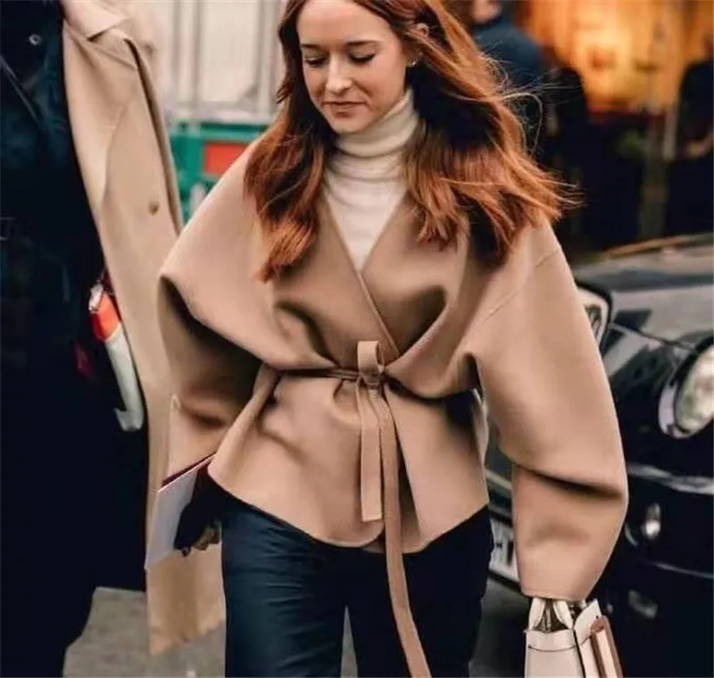 Lunel jacket Camel Color cashmere blend 