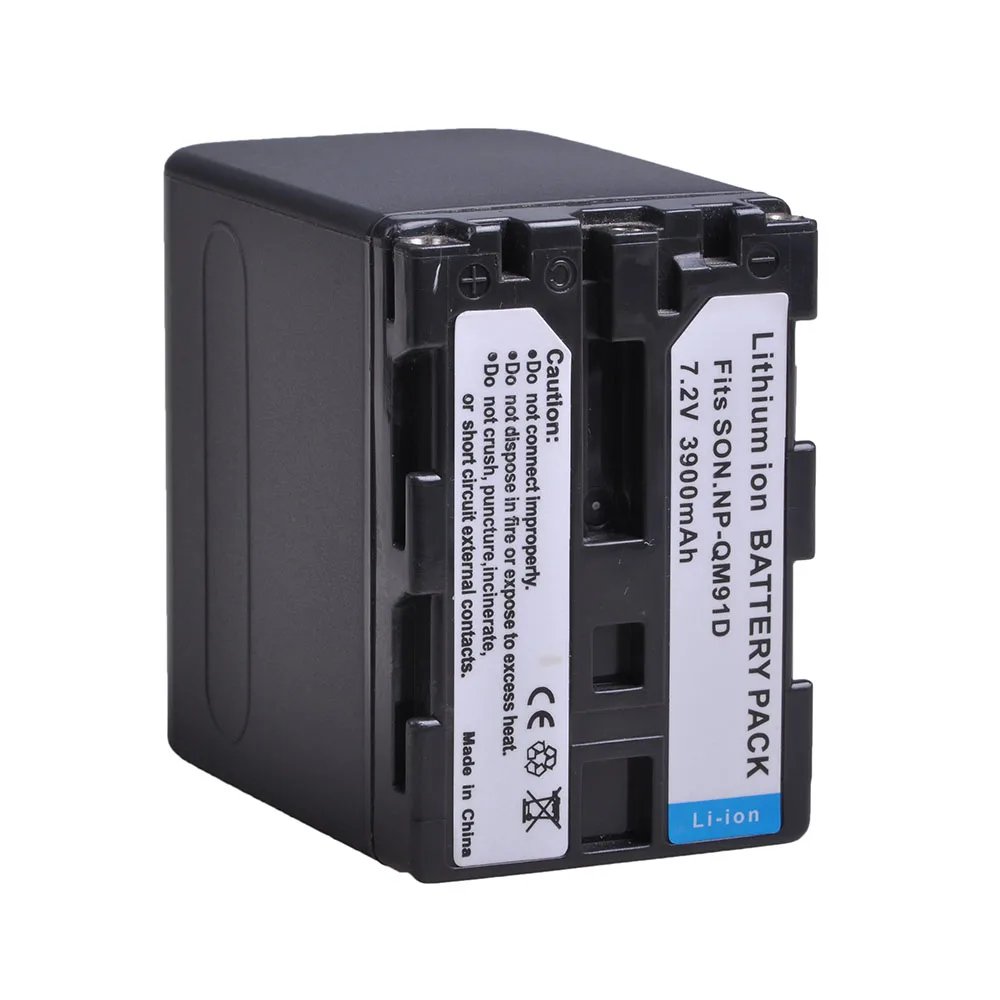 3900mAh NP-QM91D NP QM91D Battery for Sony NP-FM50 NP-QM71