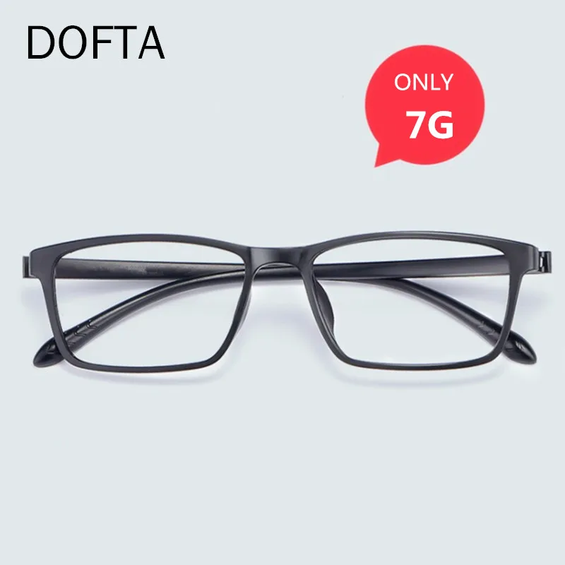 

DOFTA Anti Blue Light Blocking Men Reading Glasses Ultralight Plastic Titanium Presbyopia Eyewear For Reader Women RD5070