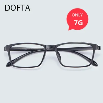 

DOFTA Anti Blue Light Blocking Men Reading Glasses Ultralight Plastic Titanium Presbyopia Eyewear For Reader Women RD5070
