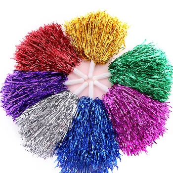 

Game Pompoms Adults Cheerleading Cheering Pom Poms Teenages Match Vocal Concert Kids Cheerleader Dance Pompon 150g Big Plus Size