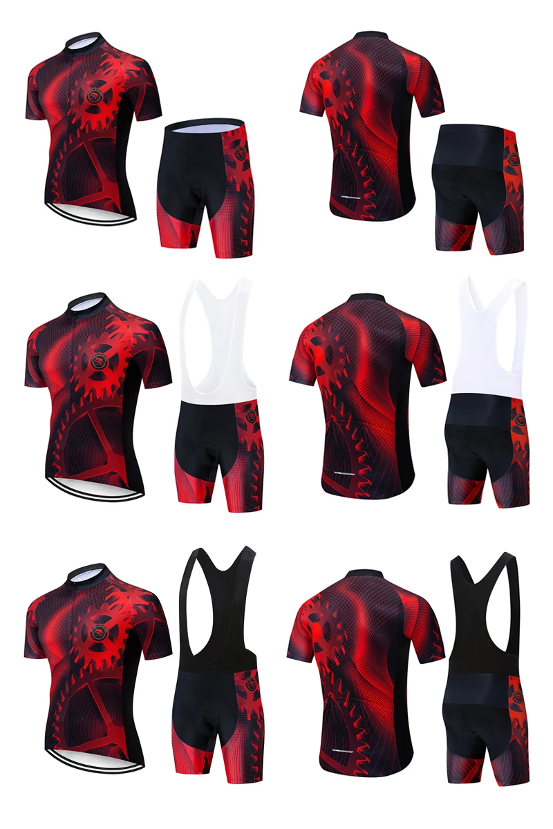 Летний комплект из лайкры и Джерси для велоспорта, Мужская дышащая одежда для велоспорта, спортивная одежда для велоспорта, костюм для мужчин mallot mtb