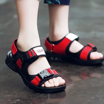 

Summer Children Sandals for Boys Girls 2020 Summer New Korean Kid's Open Toe Plastic Children's Sandals Students' Beach Shoes