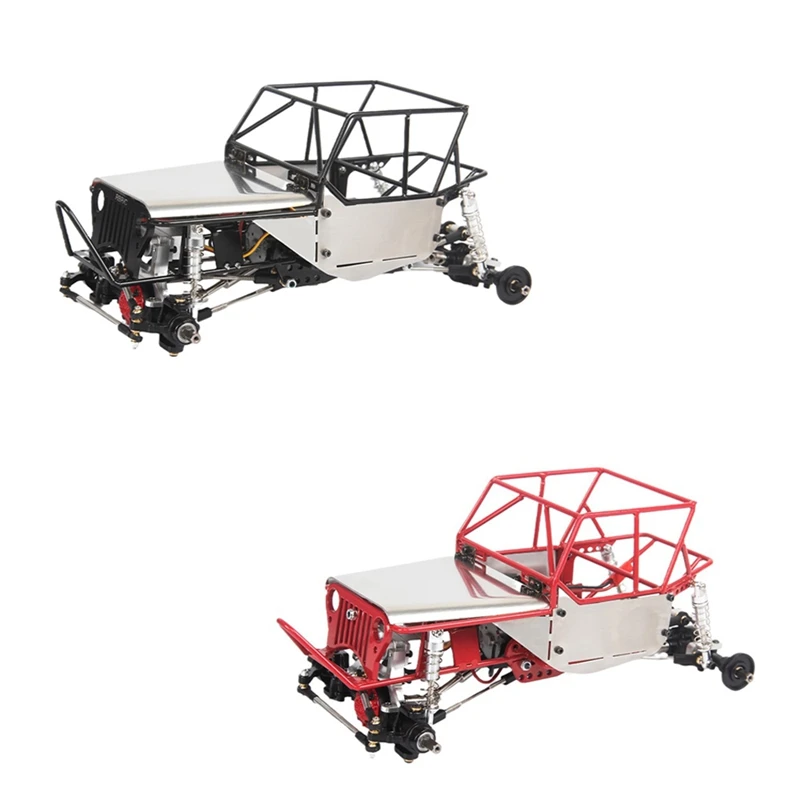 PROD 1005002762710324 Metal Assembled Rock Buggy Roll Cage Tube Frame
Body Shell Chassis for 1/16 RC Crawler Car WPL C14 C24 C24-1 DIY Parts
