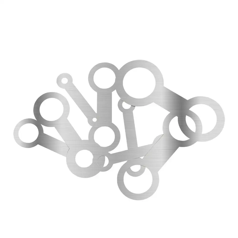 

Hot sale 8pcs W8 Woodwind Repair Tool Musical Instrument Replace Flat Pressure Pad for ALto/Soprano/Tenor Saxophone