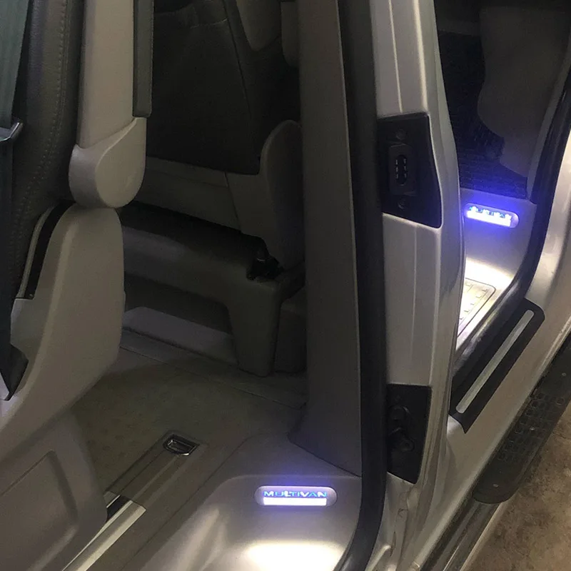 16pcs For VW Multivan Caravelle Transporter T5 T5.1 T6 LED bulb Entry interior Foot Step light White Error free LED Lamp Only