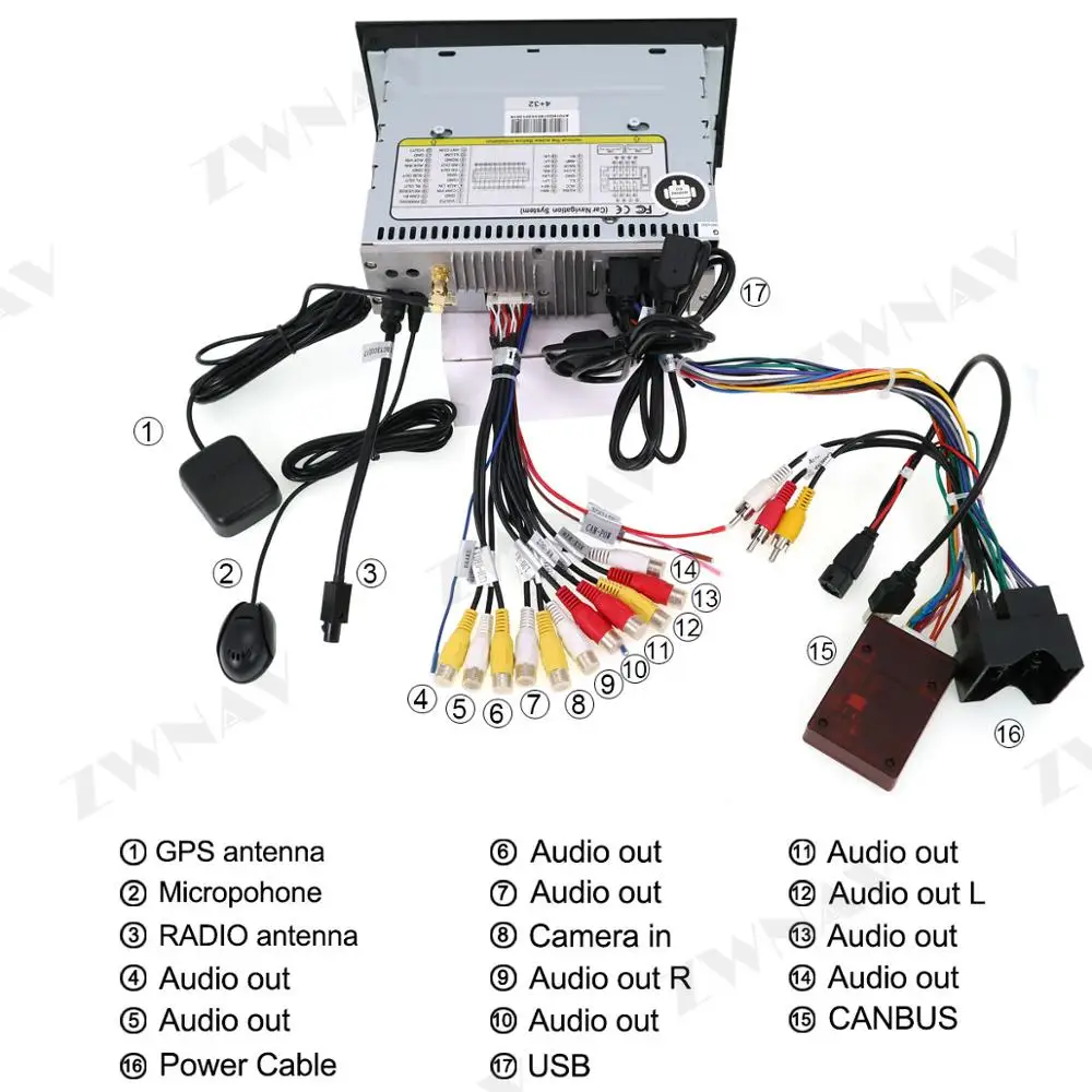 DSP Android 10.0 Car Multimedia Player GPS For Seat Leon MK3 2012-2018 Radio Audio Video stereo DVD Player head unit BT free map