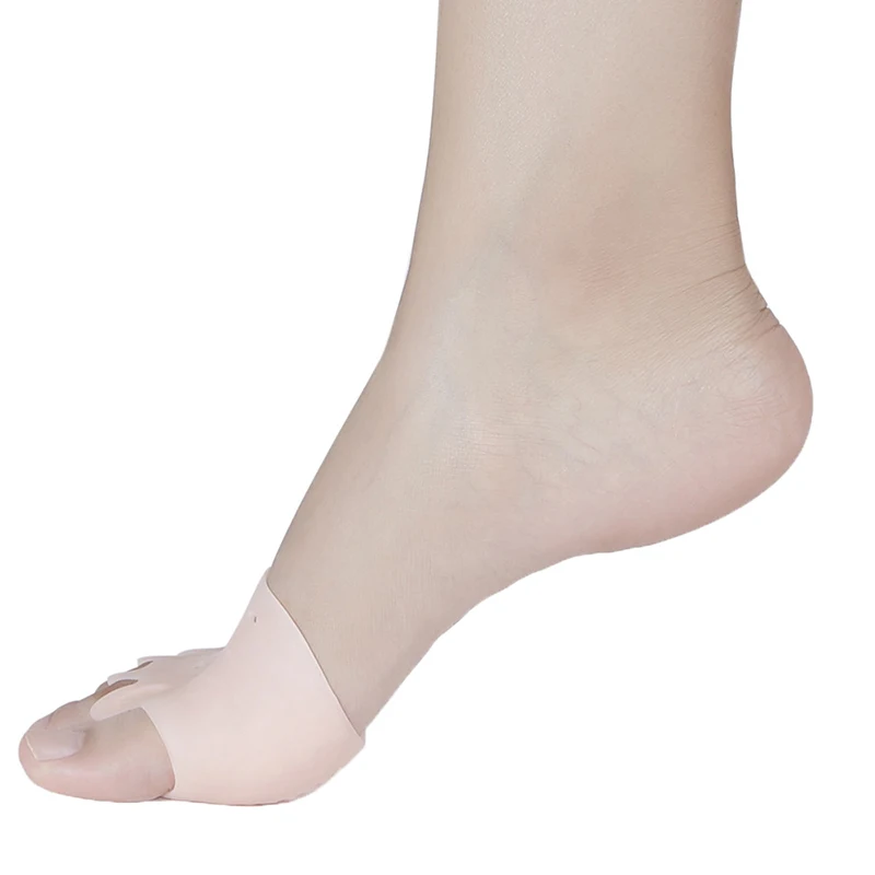 1 Pair Orthodontic Toe Braces Silicone Toe Foot Cover Care Tool Bunion Toe Separator Corrector Hallux Valgus Straightener