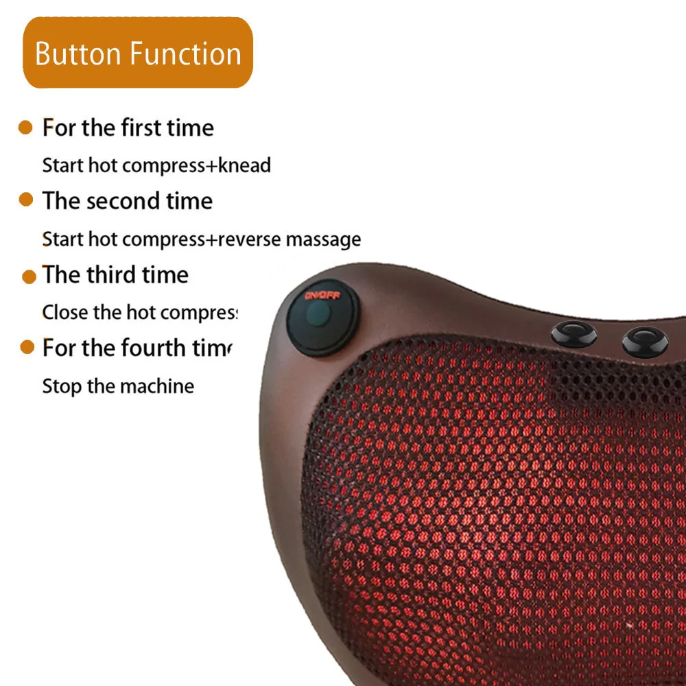 heated massage pillow