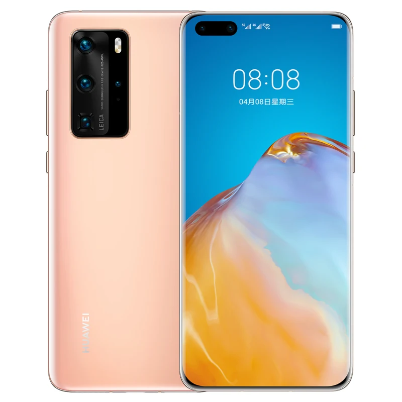 Мобильный телефон Huawei P40 Pro мобильный с OLED дисплеем 6 58 дюйма Восьмиядерный