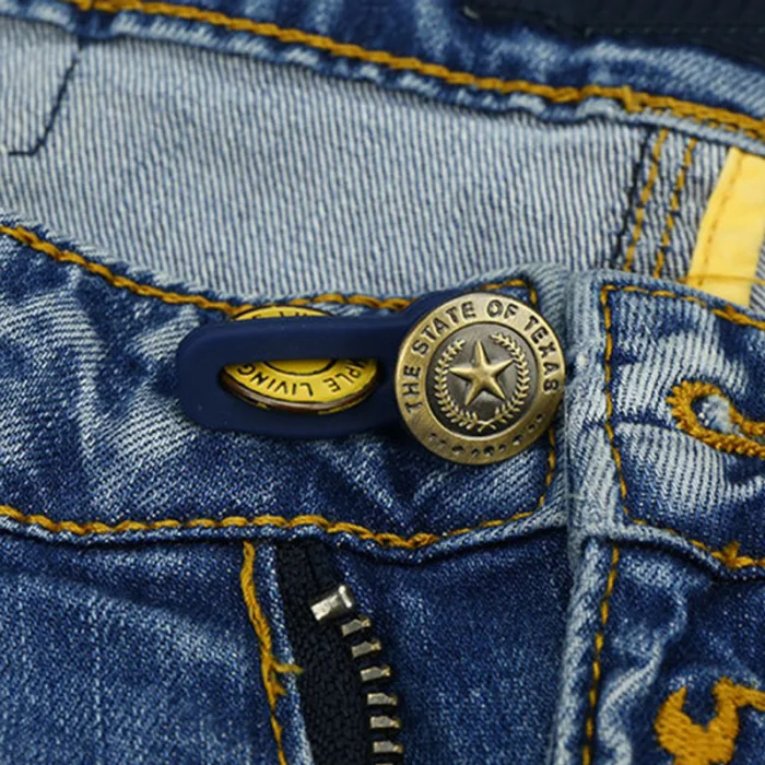 Экономичные джинсы 10 шт. Выдвижная Кнопка регулируемая съемная Расширенная кнопка для одежды джинсы ds99