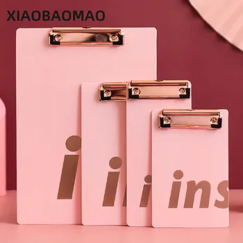 

Portable A4 A5 A6 PP Writing Clipboard File Hardboard Document Holder Office School Stationery