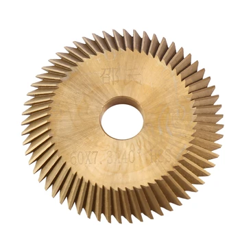 

1PCS 60x7.3x40 degree Key Cutter Blade for Copying Key Machines, Milling Cutters, Key Cutting Blades, Locksmith Tools