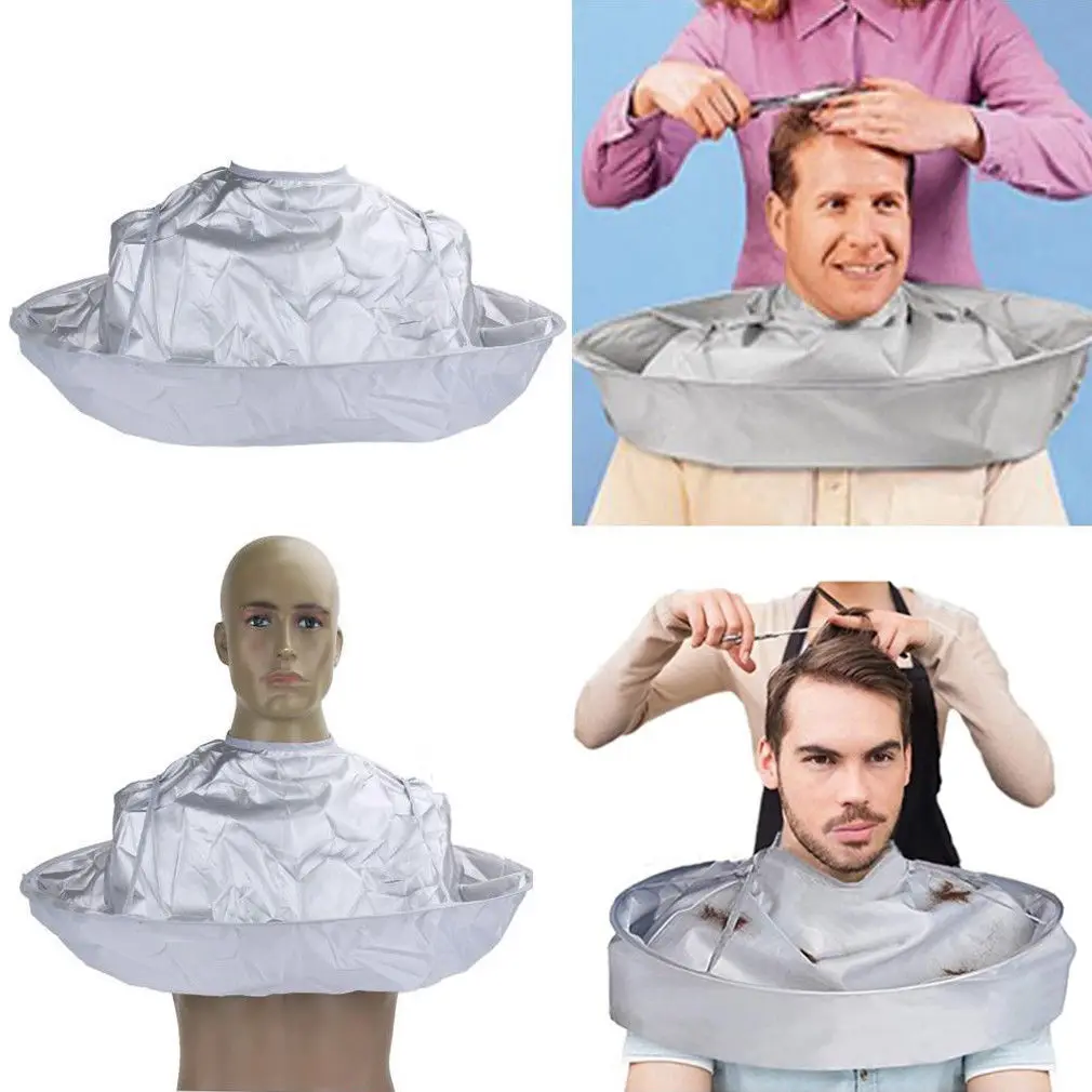 

2020 New Hot Fashion Family Barber Cape Cloak Salon Hair Cutting Trimming Cover Umbrella Haircut Tool