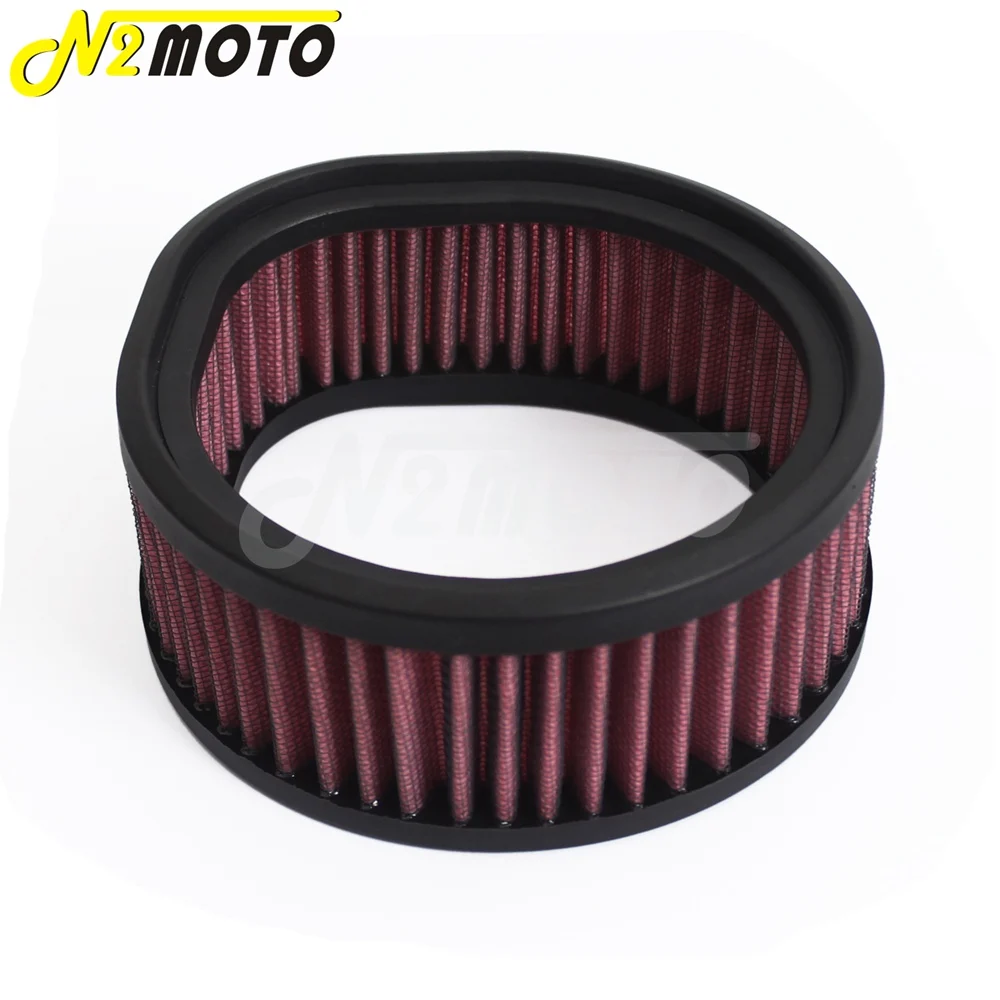 Мотоцикл воздушный фильтр высокого потока многоразовый очиститель воздуха для