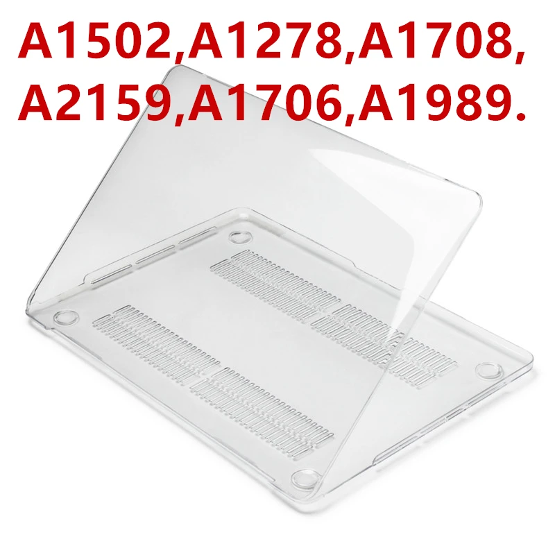 

Transparent Case for Macbook Pro 13 A1502 A1708 Hrad Clear Matte Cover for Mac book Pro 13 inch A1278 A2159 2019 A1706 Touch Bar