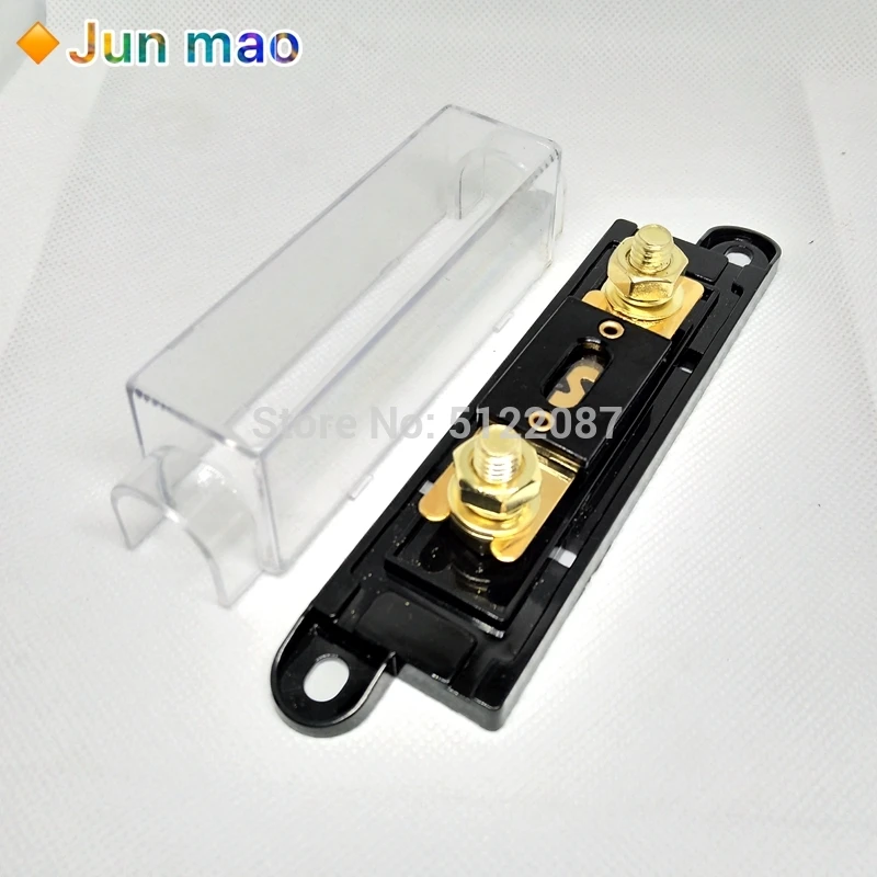 Fuse Holder ANL Bolt-on Automotive Holders Fusible Link with 40A 60A 80A 100A 200A 250A 300A Fuses AMP