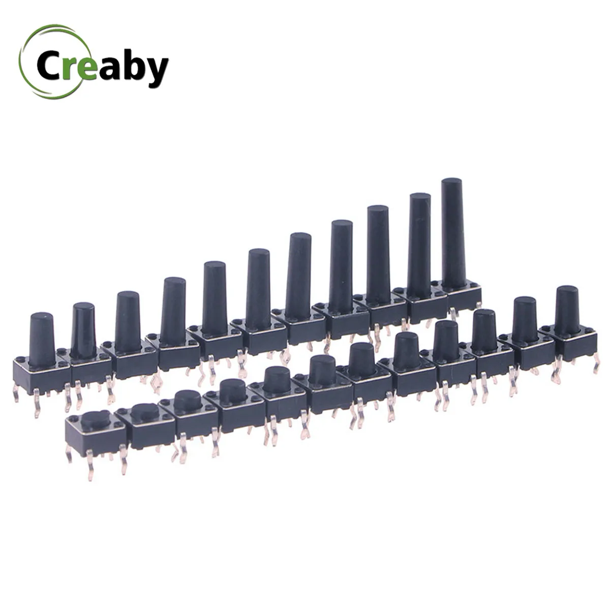 6x6 мм Мини тактовый переключатель Мгновенный Микро Тактильный кнопочный для