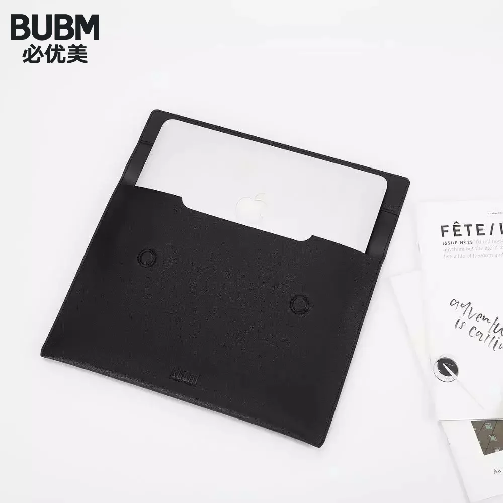 BUBM Water-Resistant PU Leather Sleeve Protective Cover for 13&quot MacBook Pro/MacBook Air 13.3&quot/Surface Book Tablet Laptop |