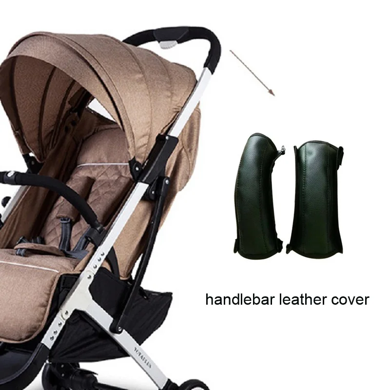 YOYA Plus Аксессуары для детских колясок плечевой ремень сосуд сумка покрышка соединитель коляски усиленная перекладина и т. Д - Цвет: handle cover black