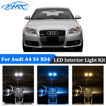 

BMT 100% Canbus LED bulb interior light Kit For Audi A4 S4 RS4 B5 8D B6 B7 8E B8 8K Quattro Sedan Avant (1996-2018) Bulbs