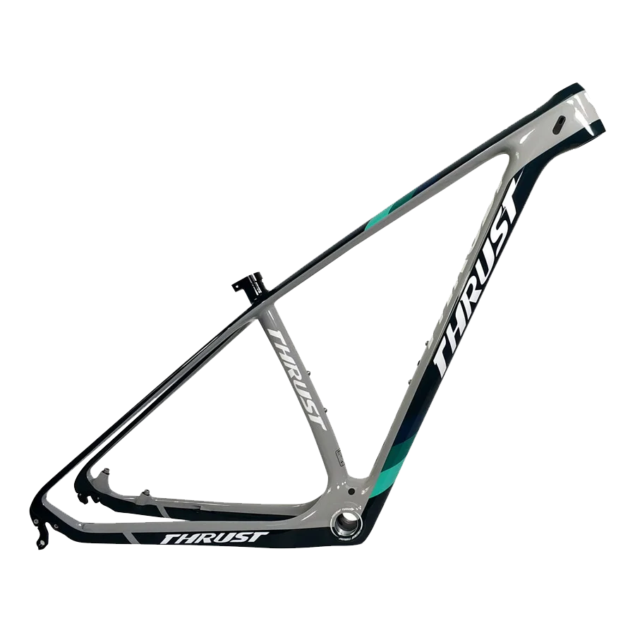 Cadre VTT Rigide En Fibre De Carbone Tideace 29 Pouces - Tailles 15/17/19/21", Standard 12x142 Mm