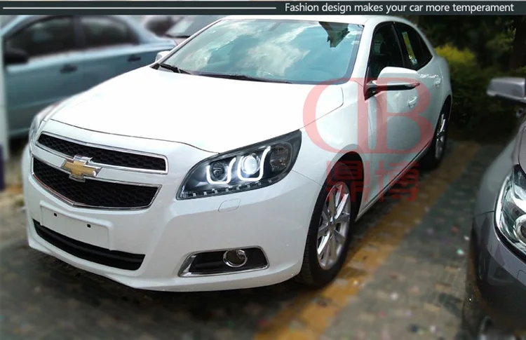 2011- год Автомобильные фары для Chevrolet Malibu светодиодные фары DRL ходовые огни биксеноновые фары противотуманные фары