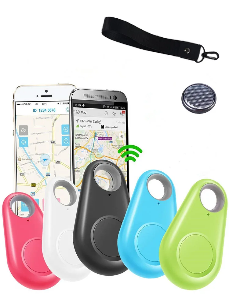 

Artracyse Pet Smart GPS Dog Tracker Mini Anti-Lost Waterproof Kids Trackers Bluetooth 4.0 Tracer Lost Alarm Finder Wallet Key