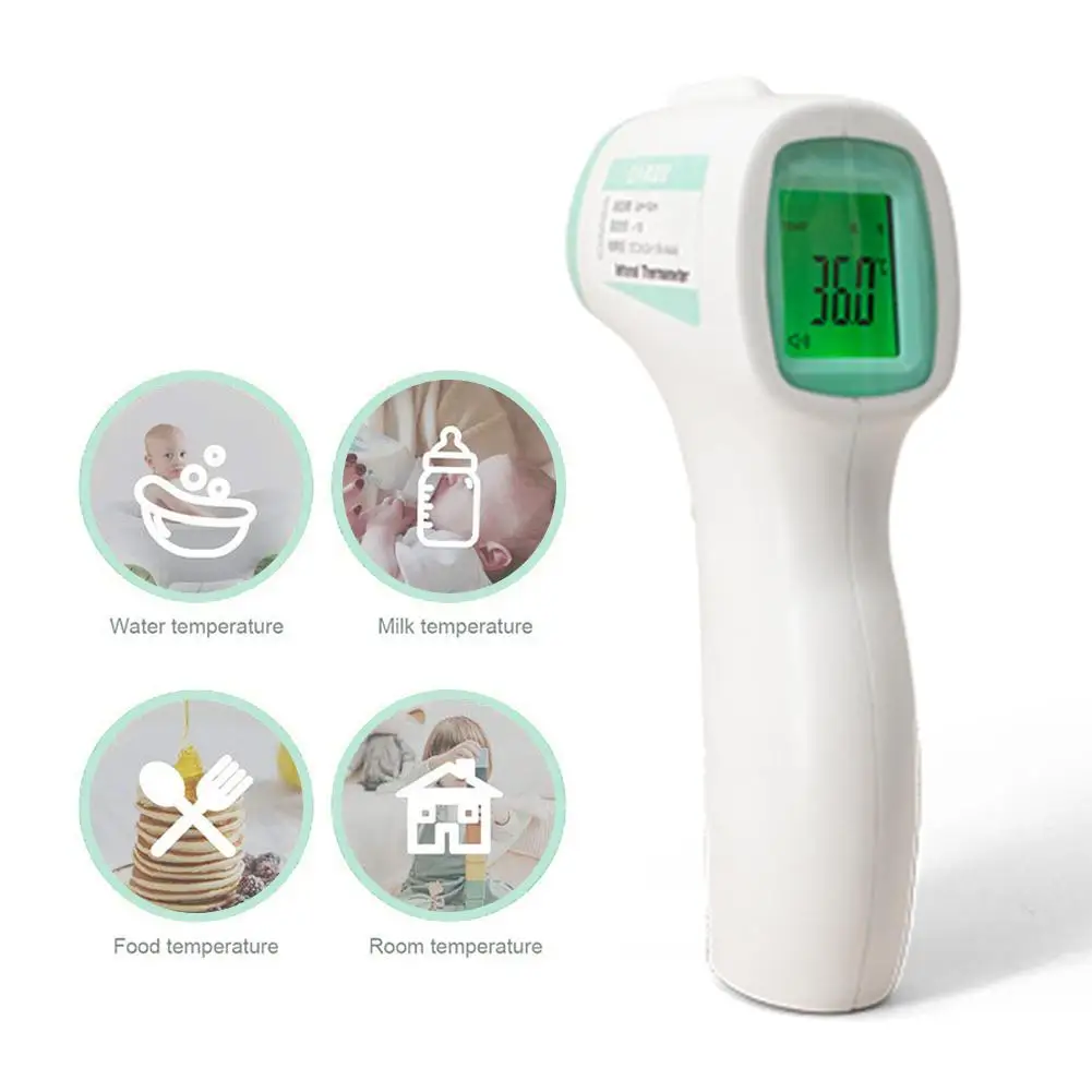 

Forehead Thermometer Digital Infrared Thermometer Non-Contact Electronic Thermometer For Children Adults Indoors Body