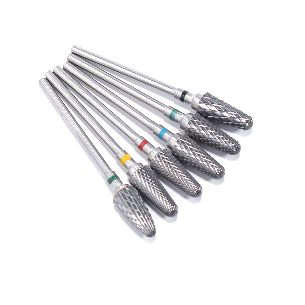 51 type Carbide Tungsten Cuticle Pedicure Nail Drill Bits For Electric Nail Manicure Machine Milling Cutters Bit - 2