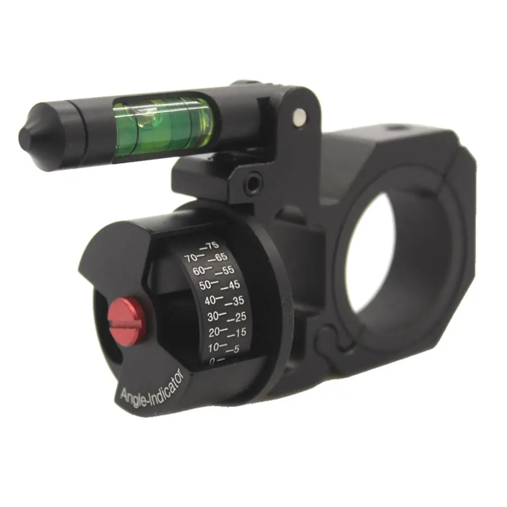 

Universal Holder Scope Mount Angle Degree Indicator Rings Flippable Bubble Level Mount Balance Pipe Clamp Bracket 25.4/30mm