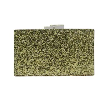 

WoMan Acrylic Handbag Evening Sequin Shoulder Bag Party Bridal Lady Clutch Purse