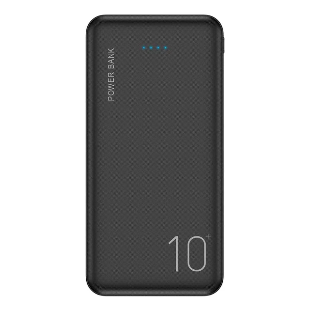 FLOVEME, 20000 мА/ч, внешний аккумулятор для Xiaomi Mi, iPhone, внешний аккумулятор, 20000 мА/ч, двойной USB, портативное Внешнее зарядное устройство, повербанк - Цвет: 10000mAh Black