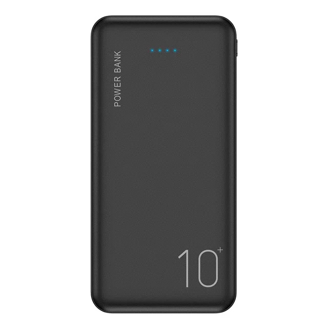 10000mAh Black FLOVEME, 20000 мА/ч, внешний аккумулятор для Xiaomi Mi, iPhone, внешний аккумулятор, 20000 мА/ч, двойной USB, портативное Внешнее зарядное устройство, повербанк - Цвет: 10000mAh Black