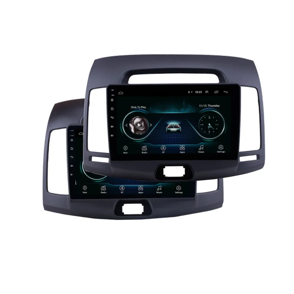 9 &quot4G LTE Android 8 1 для Hyundai Elantra Мультимедиа Стерео DVD плеер навигации GPS радио |