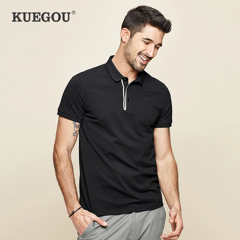 mens slim polo