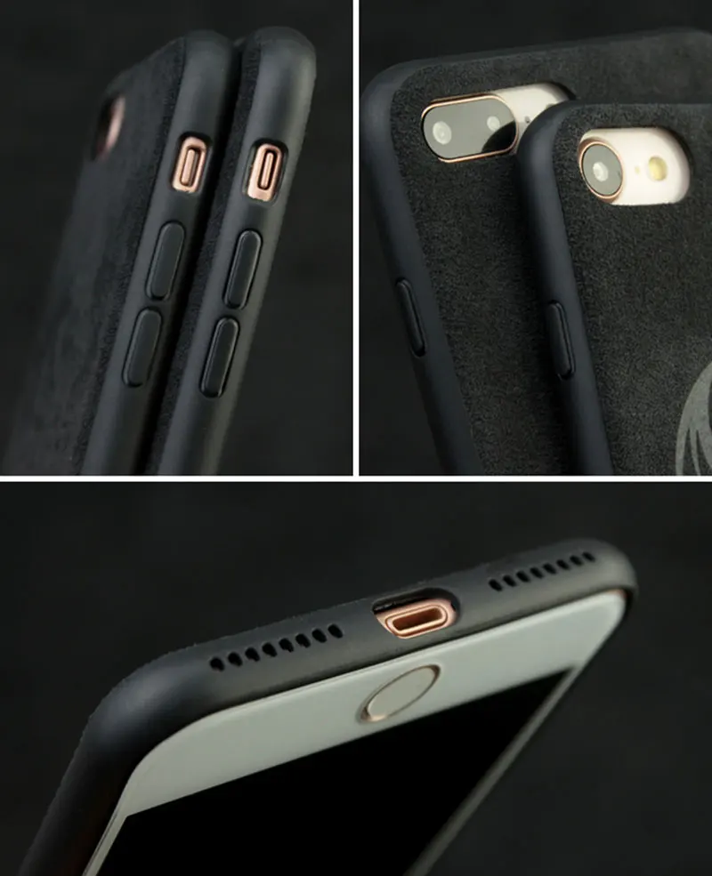 Роскошный супер кожаный защитный чехол, совместимый с Apple iPhone 7 8 PLUS x xr xs max 11 pro max Carbon Faber чехол