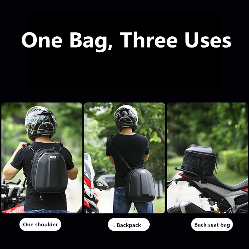 Водонепроницаемый моторный рюкзак мотоцикл резервуар чехол Rider хвост пакет