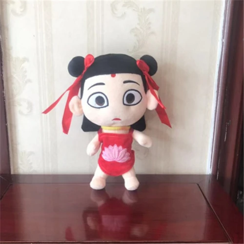NE ZHA мифологический фильм мультфильм дети озорной фигуры плюшевые мягкие детские игрушки Рождественский подарок подушка