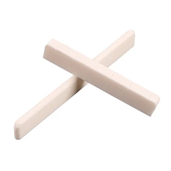 

Natural Pure White Cow Bone Guitar String Pillow Top And Bottom Set Classical Musical Instruments Pillows Guitar Accessories