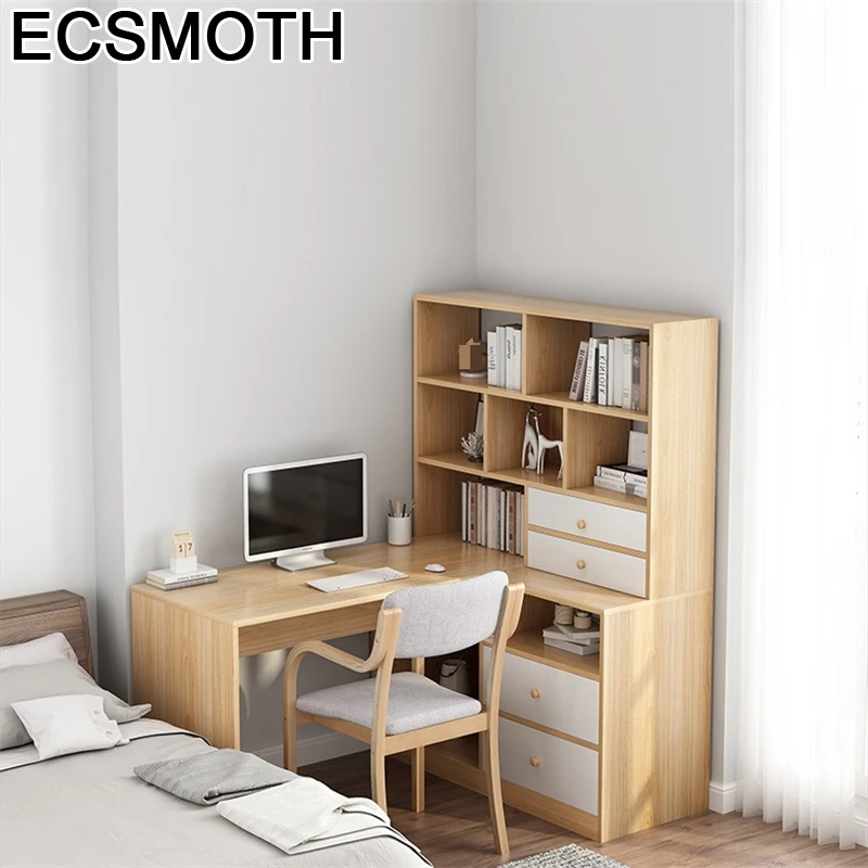 

Escrivaninha Standing Lap Desk Scrivania Bed Notebook Schreibtisch Stand Mesa Bedside Computer Laptop Table With Bookshelf