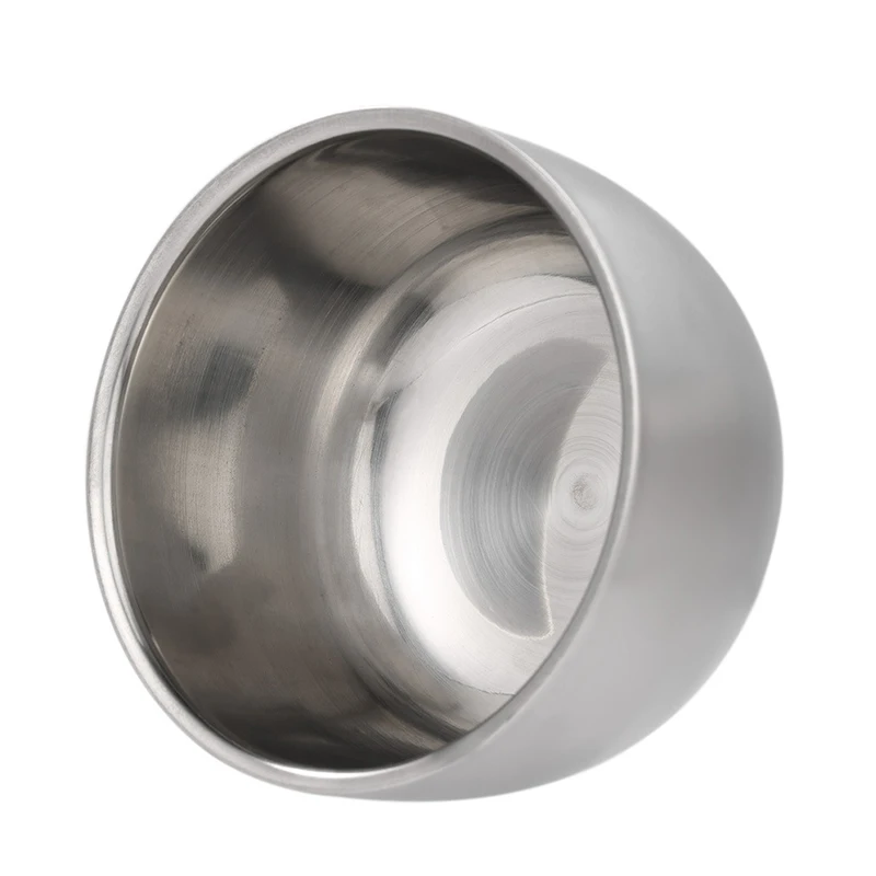 Stainless Steel Stand Holder Men's Manual Razor SetWet Shaving Beard Brush Bowl Stainless Steel Brushing Frame Suit