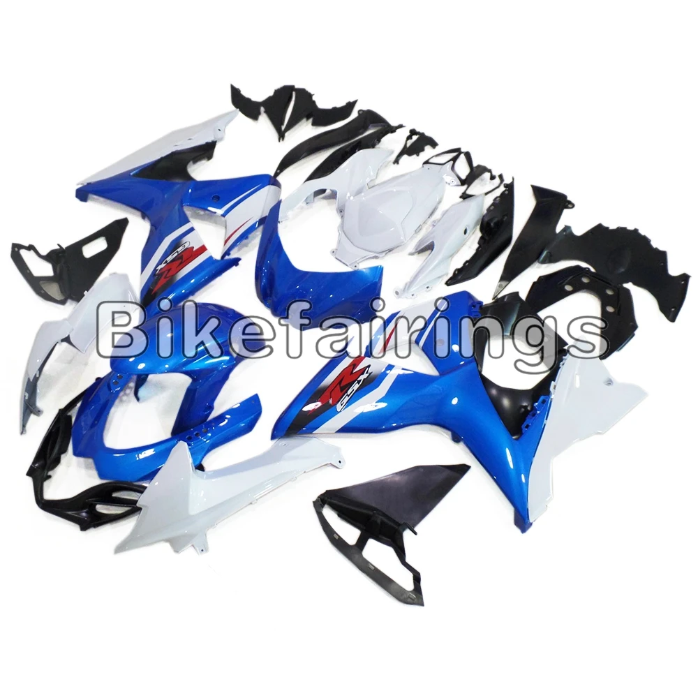 Кузов комплект для Suzuki GSXR1000 K9 2009 2010 2011 2012 2013 15 16 впрыска ABS GSXR 1000 белый комплект синих обтекателей новых корпусов