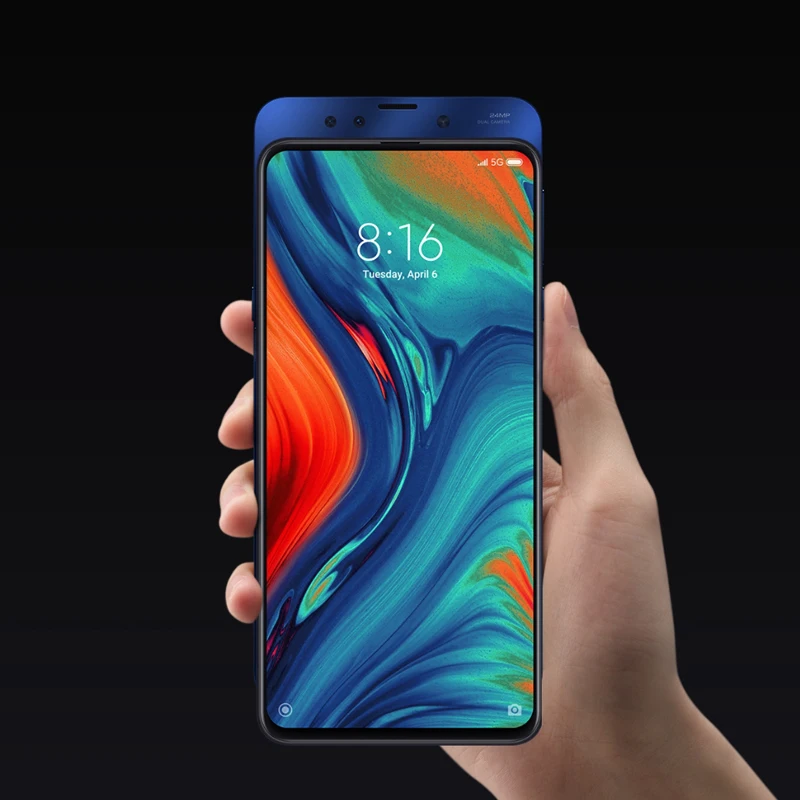 Глобальная версия Xiaomi mi x 3 5G 6GB 128GB Смартфон Snapdragon 855 Octa Core NFC 6,3" AMOLED экран 24 МП фронтальная камера