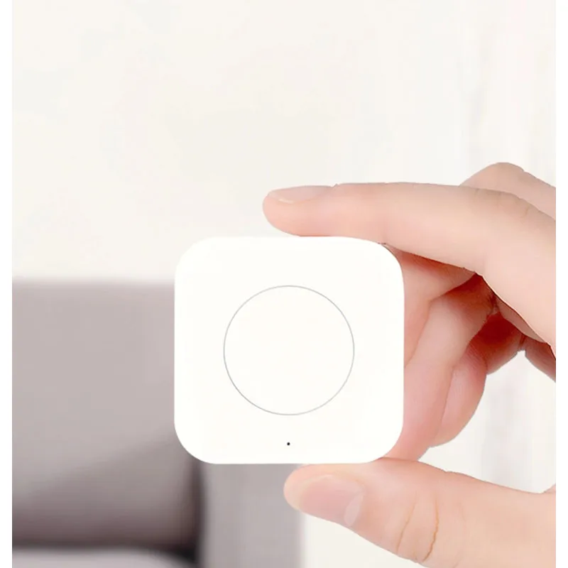 Xiaomi Aqara умный беспроводной мини-переключатель ZigBee беспроводное соединение Встроенный гироскоп работа с HomeKit MIJIA приложение умный дом Комплект