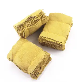 

9.5CM*7CM Hair Scissors Wipe Cloth Remove Residual Broken Hair From Scissors Wipe Scissors Conservation Cleaner Tool Clean Cloth