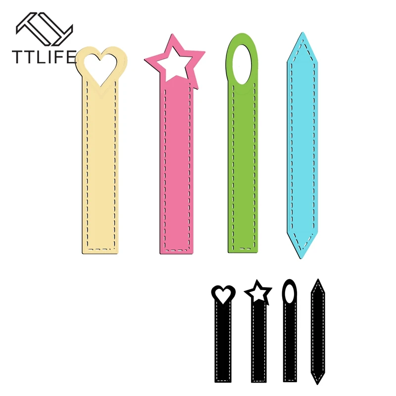 TTLIFE прошитая метка металлические режущие штампы 2019 новый трафарет для DIY