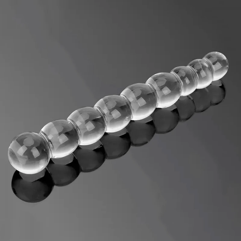 9 шариков стеклянные анальные шарики вилка маленького размера анальная пробка из